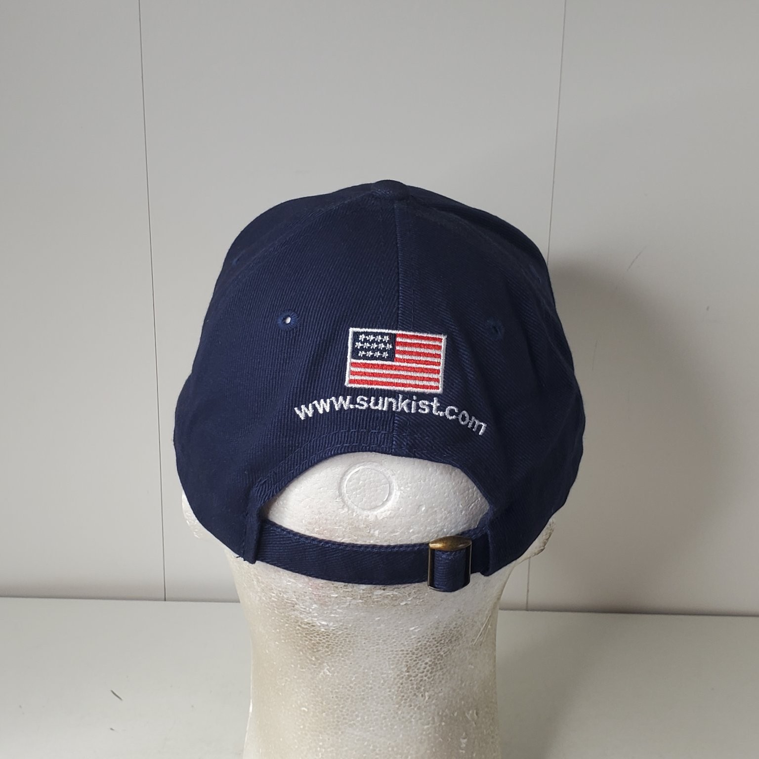 Official Sunkist Orange Juice Embroidered Logo Hat Men's Baseball Promo Cap