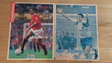 NO MAILLOT FOOTBALL 2 POSTER  ERIC CANTONA MANCHESTER UNITED FRANCE KING