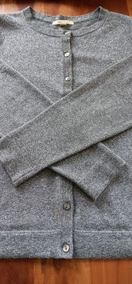 Cardigan White Stuff Gr. 38 40 silber grau  mit Kaschmir Hochwertig! Neu!