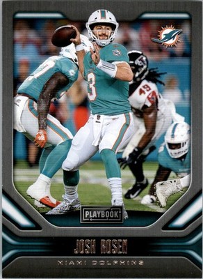 2019 Panini Playbook #4 Josh Rosen - FB