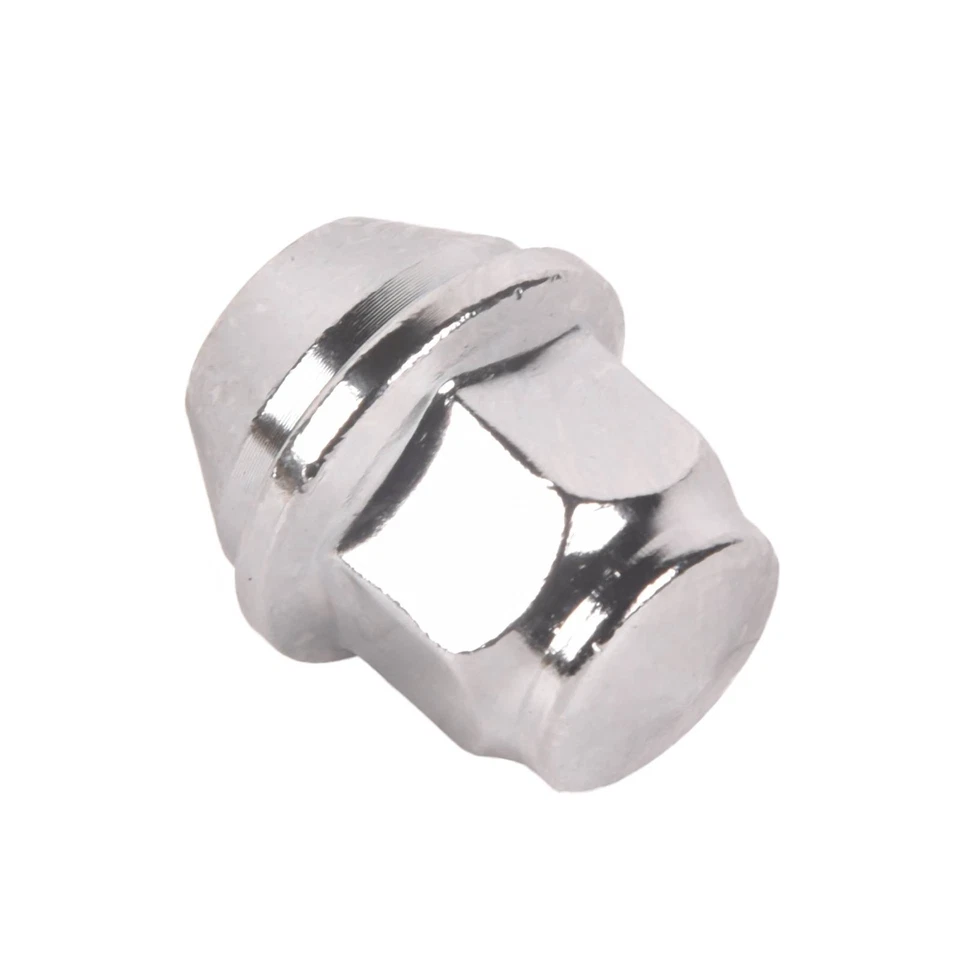 20 peças porcas de roda cromadas bolota 12x1.5 19mm hexagonais para Ford Fusion Focus N - Imagem 4 de 4