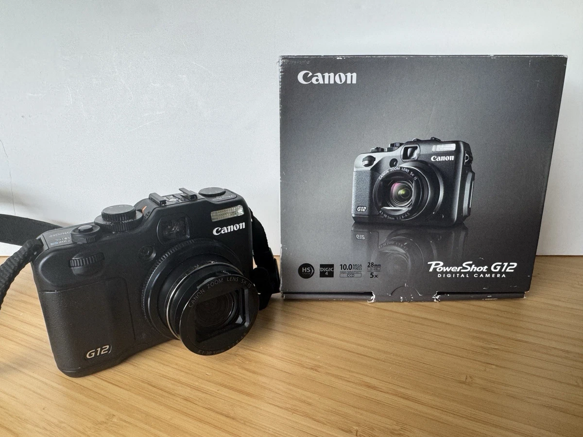 Canon PowerShot G12 3-9.9x Digital Cameras for sale | eBay