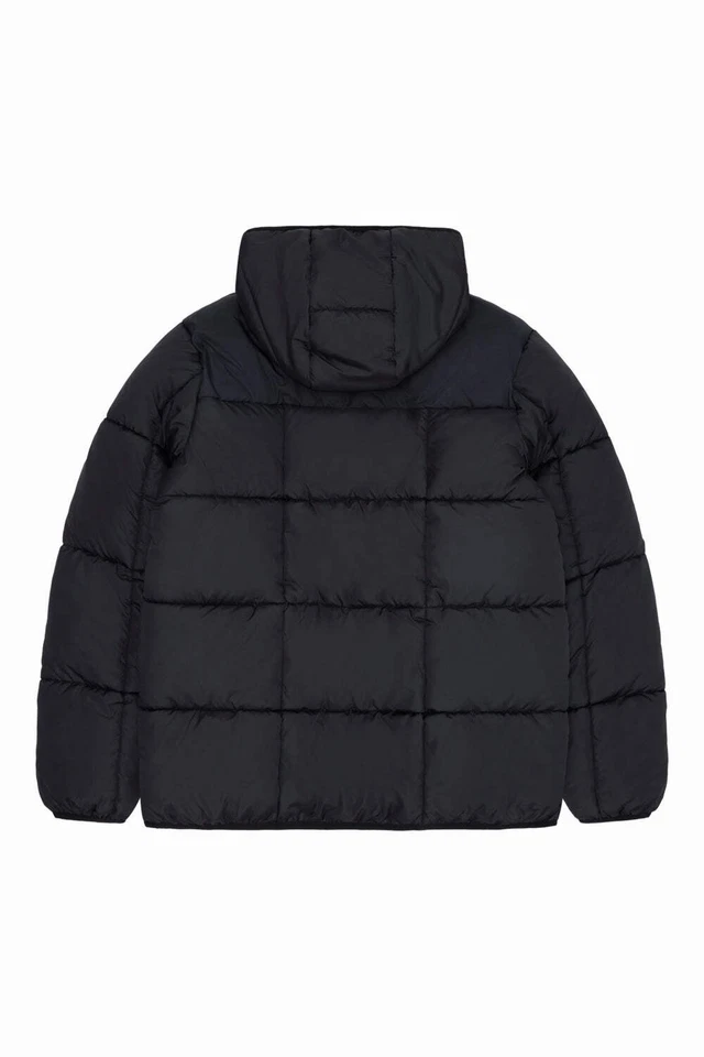 Reebok Mens Reversible Jacket Reversible Puffer Black - Image 2 of 4