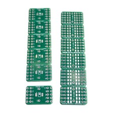 Custom Circuit Solutions   SMD to DIP Breakout PCB Module, 10-Pin, MSOP Green