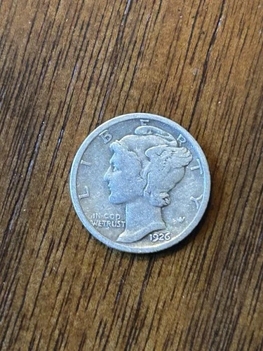 1926 Mercury Dime VG