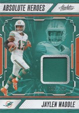 2024 Absolute Football Heroes JERSEY #AHM-JWE Jaylen Waddle /250
