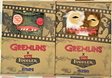 Set x 2 Fuggler X Gremlins Gizmo Stripe Funny Ugly Monster Zuru LAST ONE
