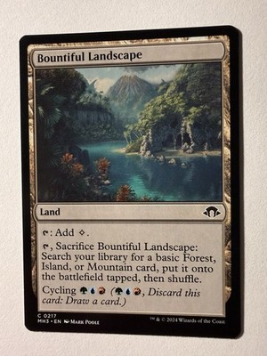 Bountiful Landscape (217) Modern Horizons 3 MH3 MTG Magic