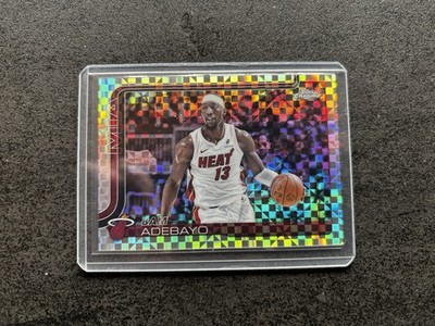 Bam Adebayo   Topps Chrome X-Fractor
