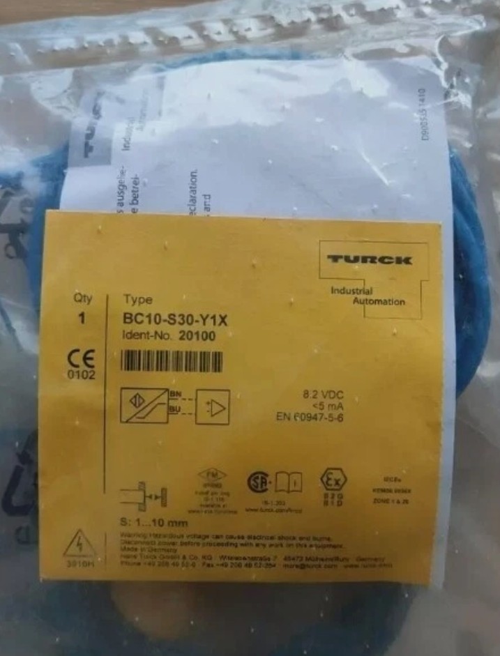 1pc new for Turck BC10-S30-Y1X Capacitive Proximity Sensor Shielded