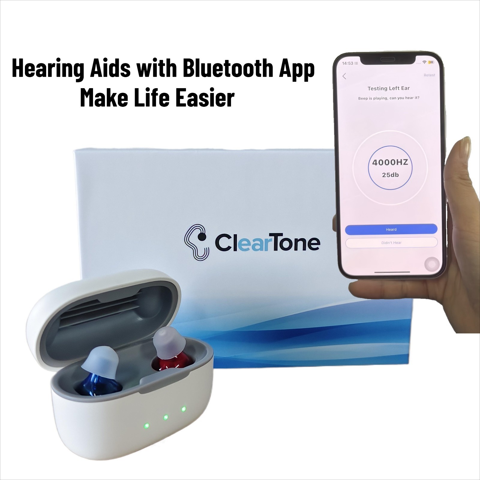 Rechargeable For Seniors With Noise Reduction