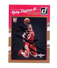 Gary Payton II signed Card Panini Donruss In Person Autographed Rockets