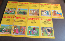 RUPERT THE BEAR "Little Bear Library" Mary Tourtel 9 10 11 12 13 15 16 17 18