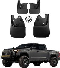 No Drill Mud Flaps Splash Guards Compatible with 2022-2026 Toyota Tundra Oem Sty