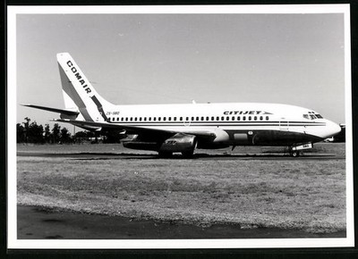 Fotografie Flugzeug Boeing 737, Passagierflugzeug Comair Citijet, Kennung ZS-SB 