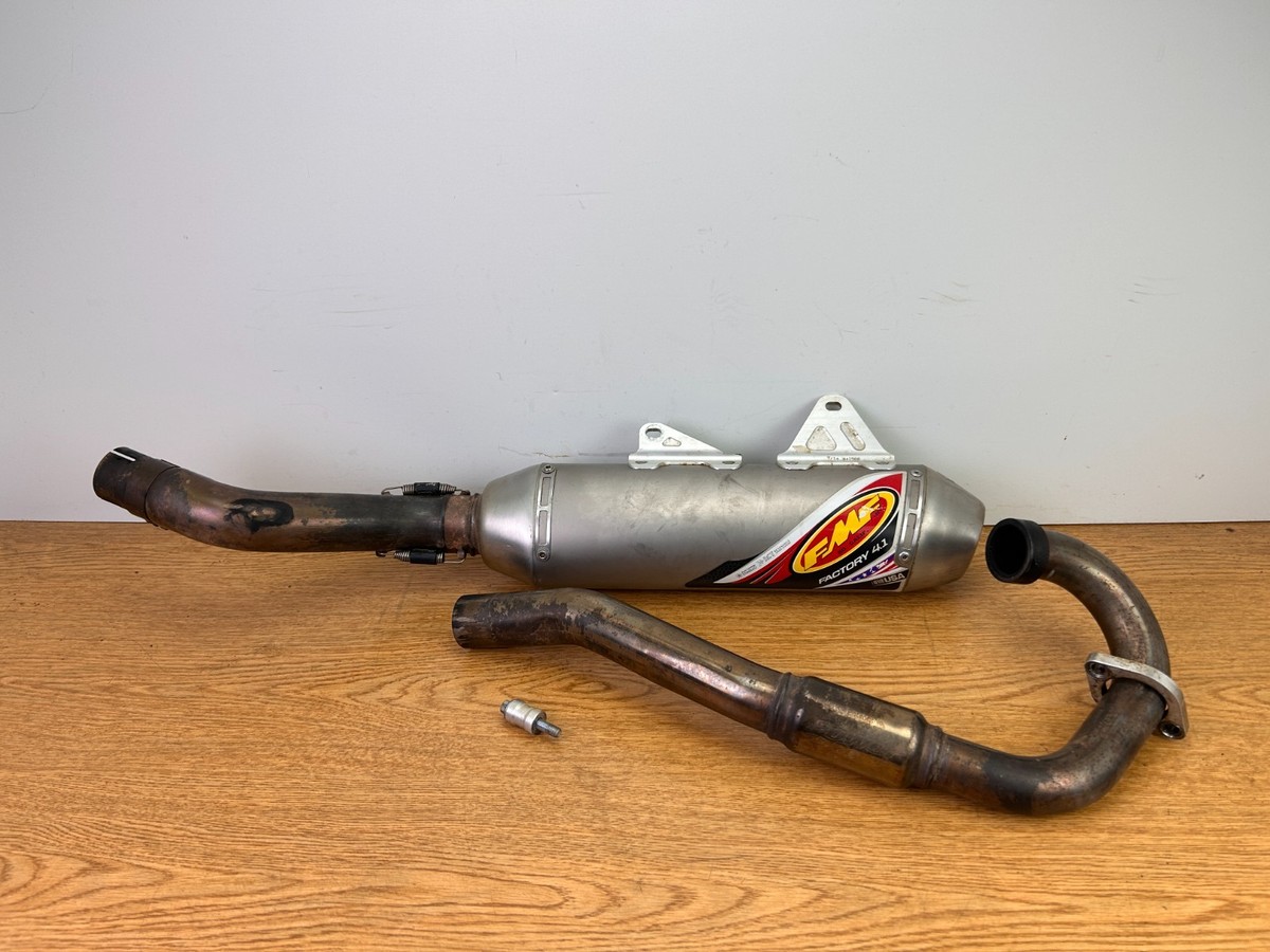 FMF Factory 4.1 Power Bomb Exhaust Muffler Head Suzuki LTZ400