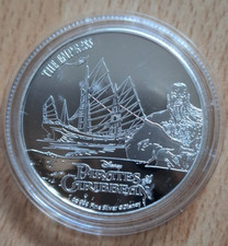 Niue 2021 - The Empress - PIRATES OF THE CARIBBEAN - Disney 1 oz Silver 104.18 per troy oz
