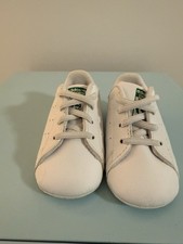 Adidas Stan Smith Infantil Cuna Zapatos Tenis Talla 3K Blanco con Verde