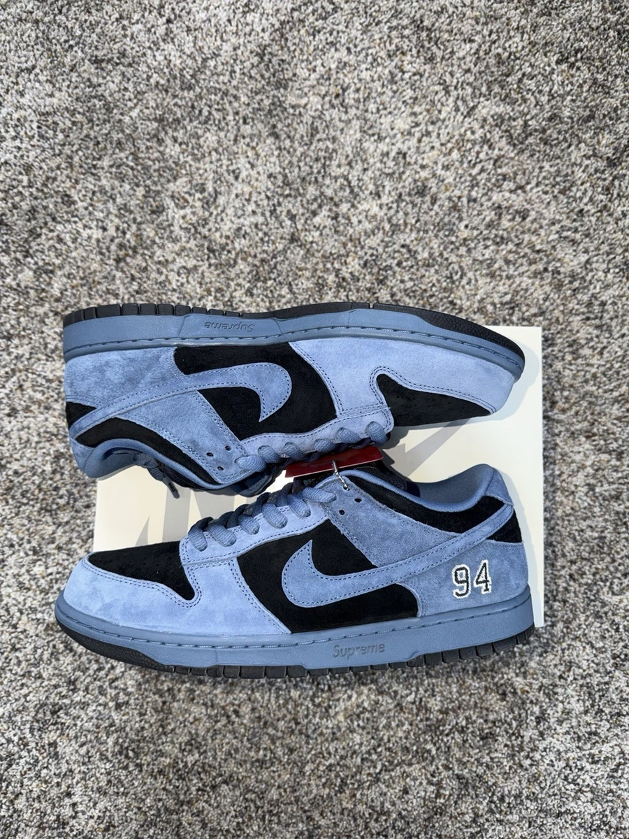 Preços baixos em Nike Supreme x Dunk SB Low Ocean Fog | eBay