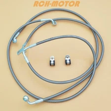 Front Braided Brake Hose Line For Can-Am Defender HD10 BASE STD DPS XT 2016-2019