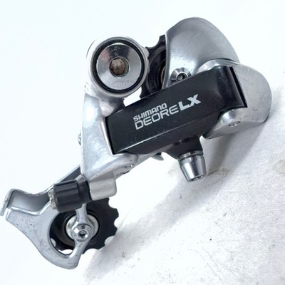 Shimano Vintage Deore LX RD-M550 SGS Long Cage Rear Derailleur in Black & Silver
