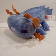 Minecraft Blue Axolotl by Mojang Studios, Mattel, 12" Plush Stuffed Animal 2024