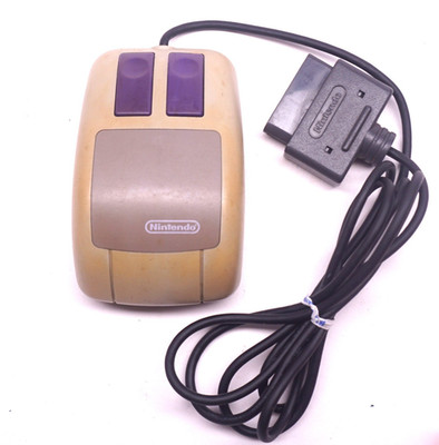 Super Nintendo SNES Mouse for Mario Paint Accessory OEM SNS-016 Controller Only