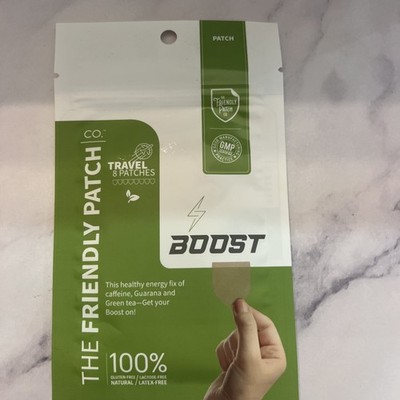 The Friendly Patch Boost Energy Patch 8 Patches - New in Sealed Package