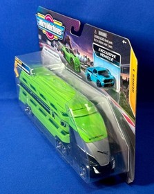 New GREEN MINI VEHICLE HAULER Micro Machines SERIES 1 Vehicles EXCLUSIVE TRUCK