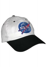 White NASA Astronaut Cap Kid SIze Space Hat Boys Girls Child Halloween Costume