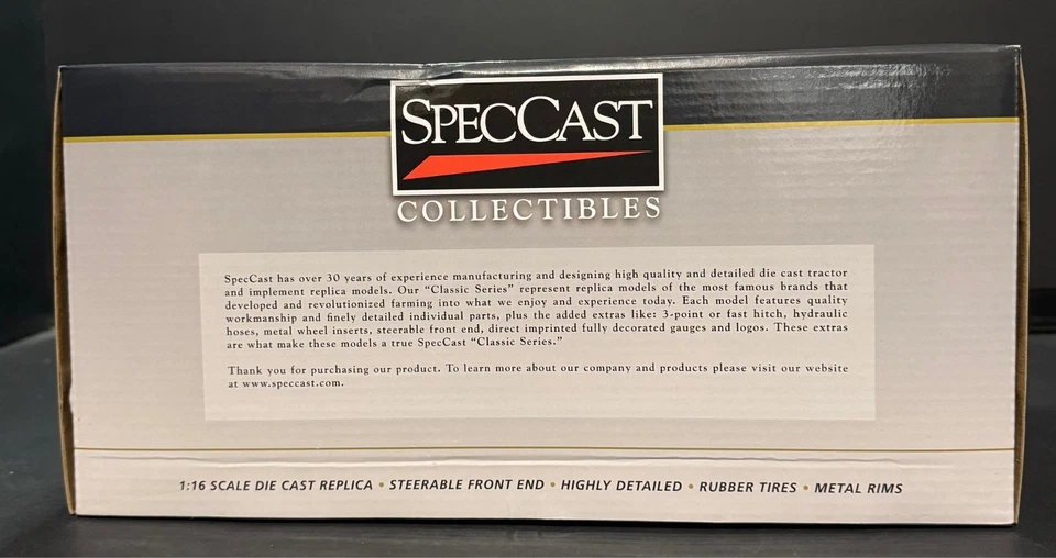 Massy Ferguson 65 Narrow Front Siesel Tractor with Loader by SpecCast 1/16 Scale - Image 4 of 4