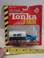 Vintage Tonka Farm Die Cast collection  Got Milk Truck 1999unopened