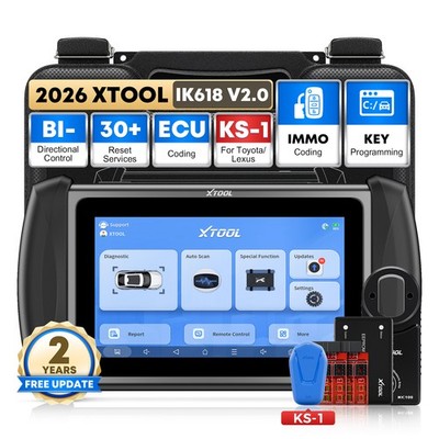 XTOOL IK618 KS-1 Bidirectional IMMO Programming Coding Diagnostic Tool Scanner