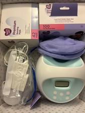 Spectra S1 Plus Double Electric Breast Pump With Breastfeeding Accessory Lot