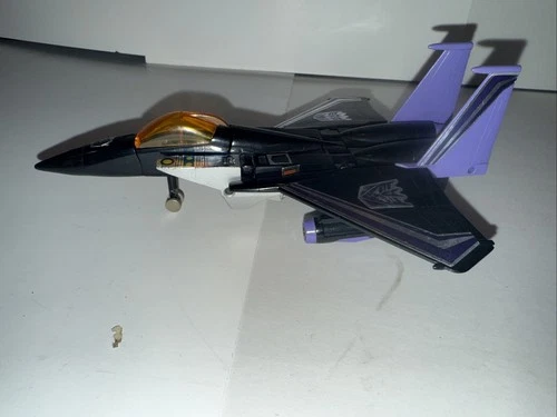 Hasbro G1 Transformers Skywarp Action Figure 1984 Vintage Incomplete