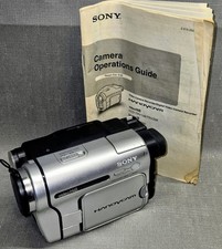 Sony Handycam CCD-TRV138 Hi8 Camcorder Working - READ - Needs Charger - Manual