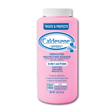 Medicated Protecting Body Powder with Zinc Oxide and Cornstarch, Talc-Free Baby