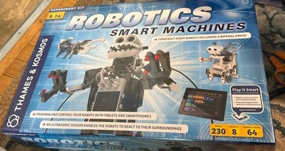 Thames & Kosmos Robotics Smart Machines STEM Kit builds 8 Robots for Kids 8+