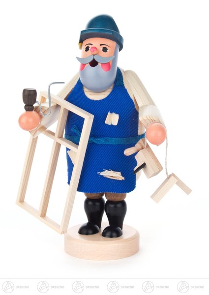 RäUchermann Tischler Bxhxt 11Cmx19 Cmx9 Cm Neu Erzgebirge Rauchmann RäUcherfigur-image