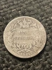 Photo of a 1865 Victoria Shilling from an eBay sale