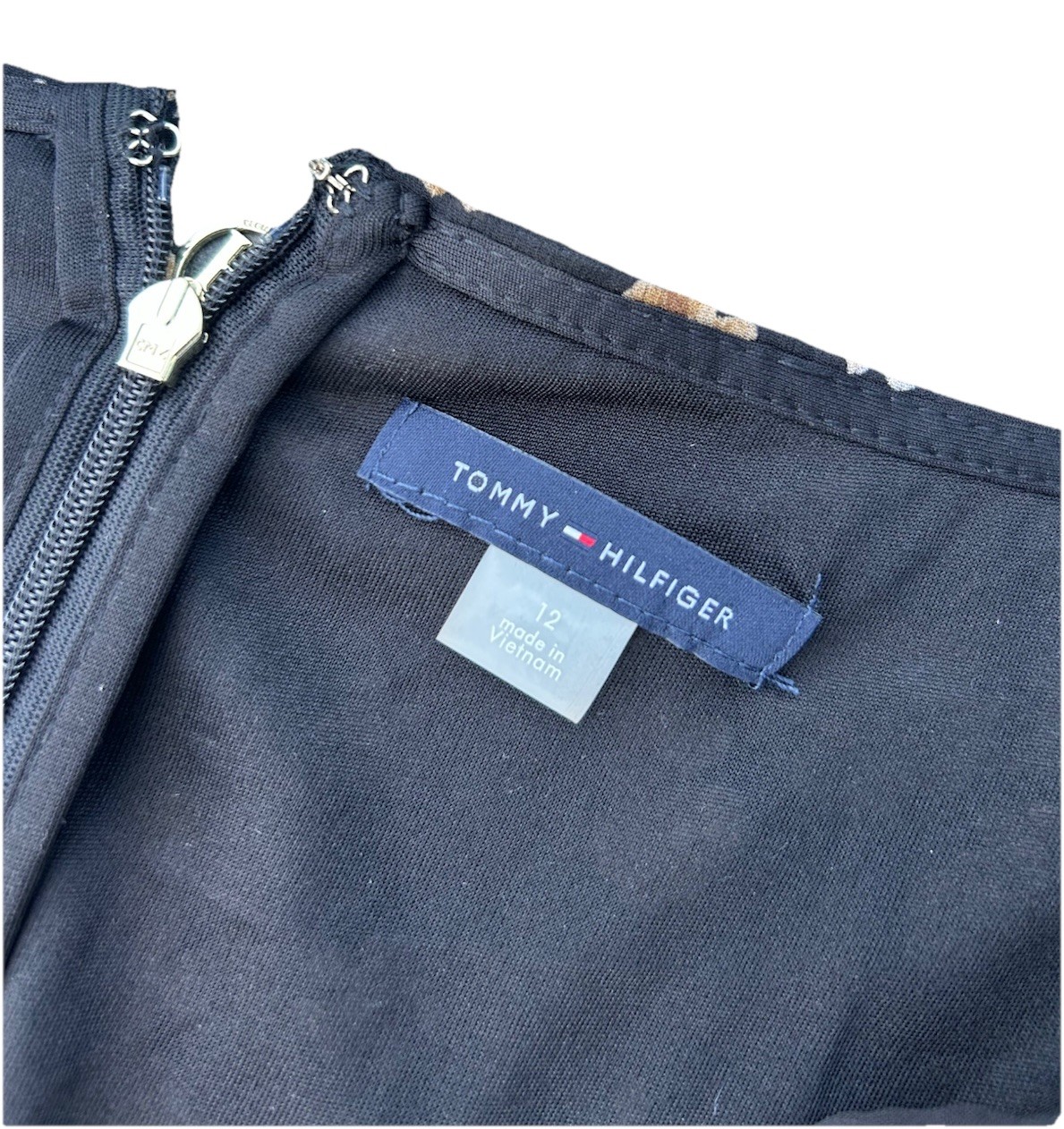 SIZE 12 Tommy Hilfiger Women’s Floral-Print Chiffon Midi Dress - NWT thumbnail 6