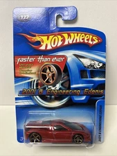 Hot Wheels FASTER THAN EVER FTE Red 2001 B Engineering Edonis - 2005 #177