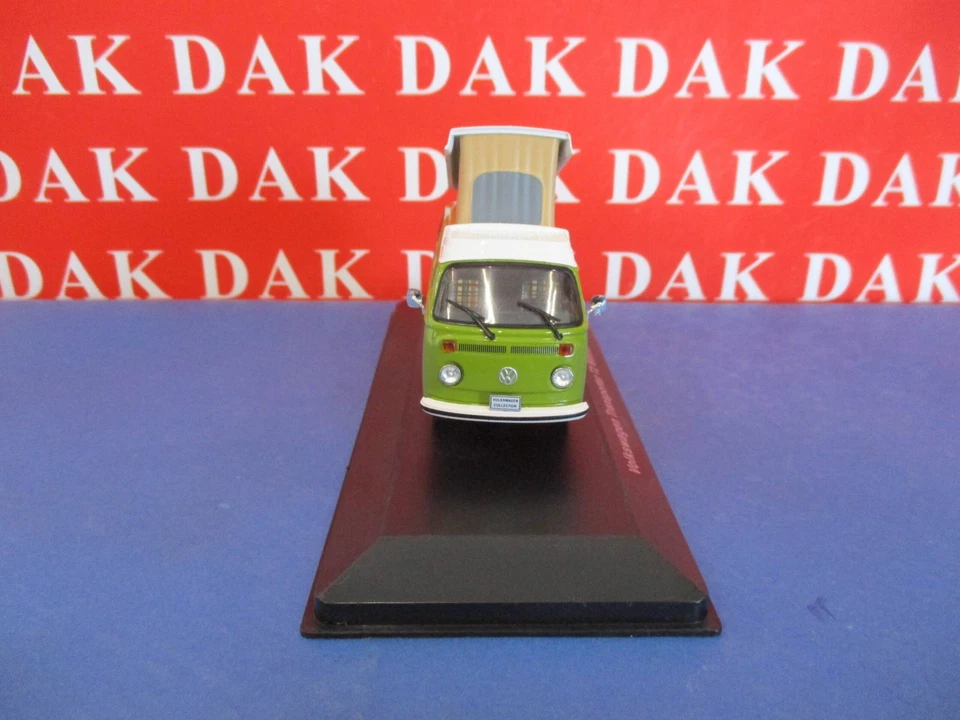 Die cast 1/43 Modellino Camper Volkswagen T2 Westfalia 1978 Variante di colore - Immagine 3 di 4