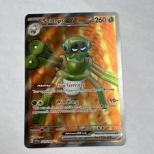 Pokemon TCG Spidops ex 223/198 Scarlet & Violet Double Rare Holo English 2023