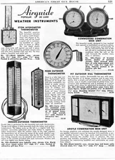 1948 Print Ad Airguide Eton Hydrometer, Penn Thermometer, Argyle Desk Unit