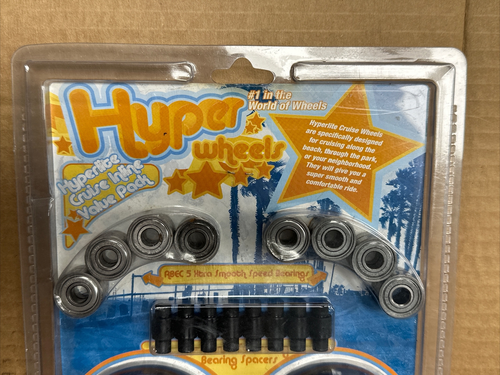 Hyper 05 Hyperlite Cruise Combo 80mm Inline Skate Wheels Bearings  