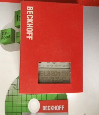 One Beckhoff EL3201 PLC Module EL 3201 New In Box Expedited Shipping