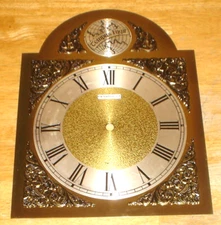 Vintage Howard Miller Barwick Tempus Fugit Grandfather Clock Dial / Face Germany