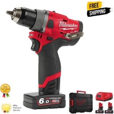 Image of MILWAUKEE DRILL DRIVER - M12FDD-602X FUEL SUB COMPACT 2-SPEED DRILL - 4933459821