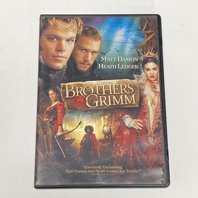 The Brothers Grimm (2005 DVD) Heath Ledger, Matt Damon, Fantasy Adventure